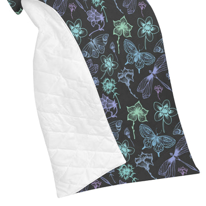 Butterfly Dragonfly Premium Quilt