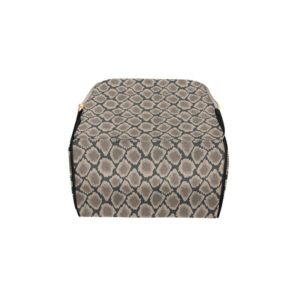 Snake Skin Design Print Diaper Bag Backpack
