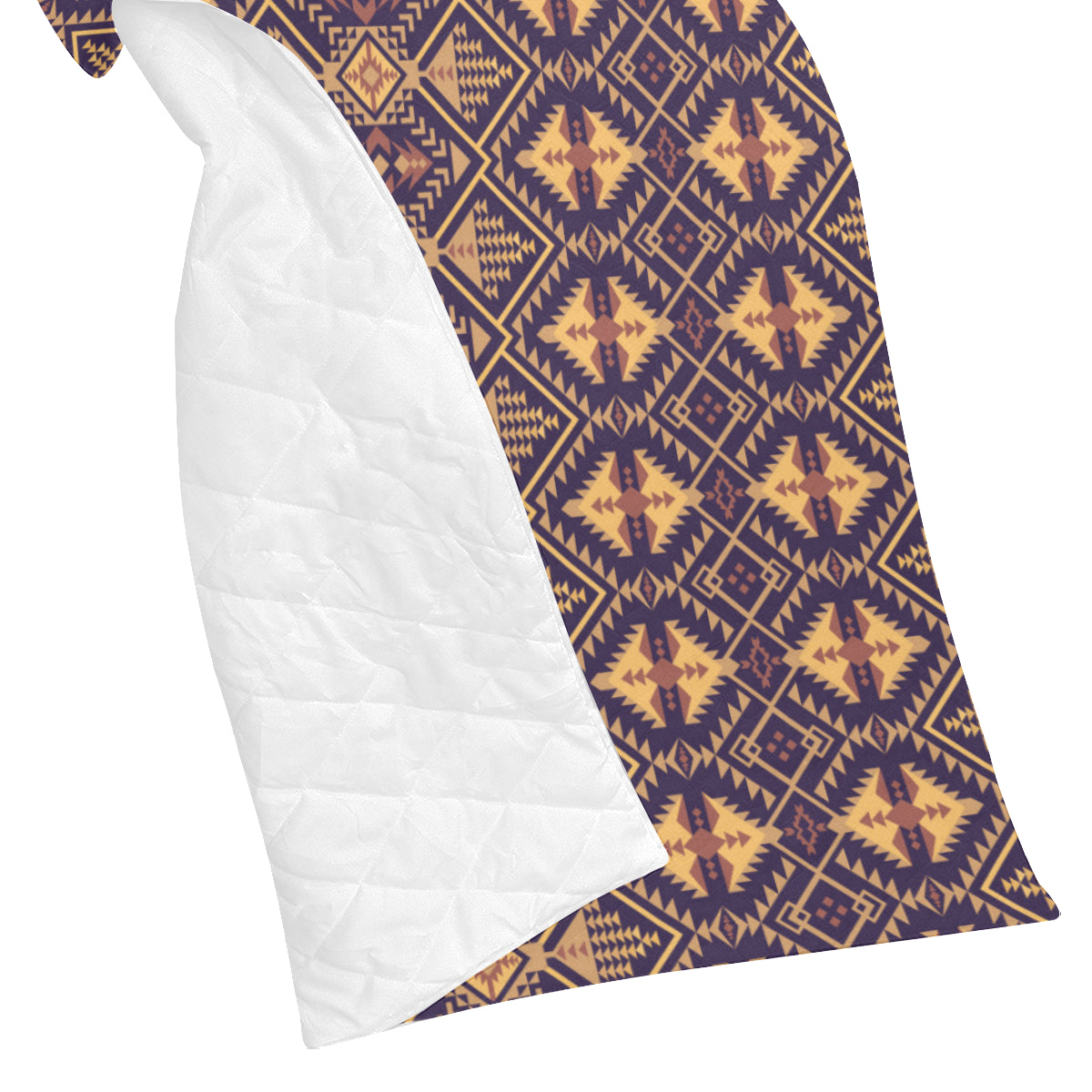 Aztec Pattern Print Design 09 Premium Quilt