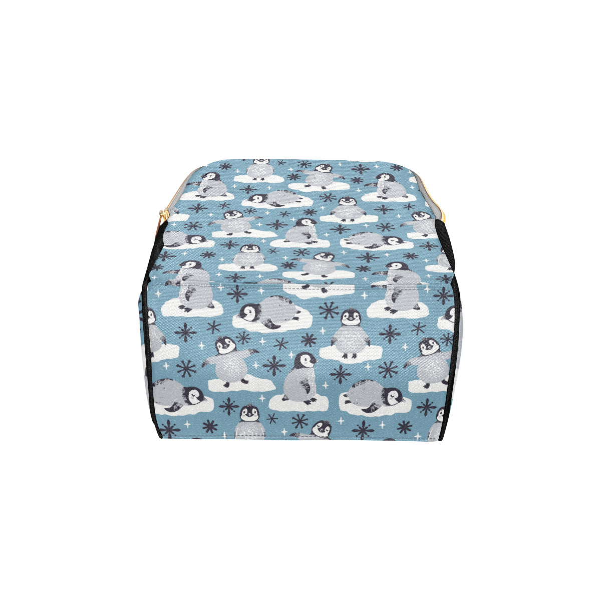 Penguin Pattern Print Design A05 Diaper Bag Backpack