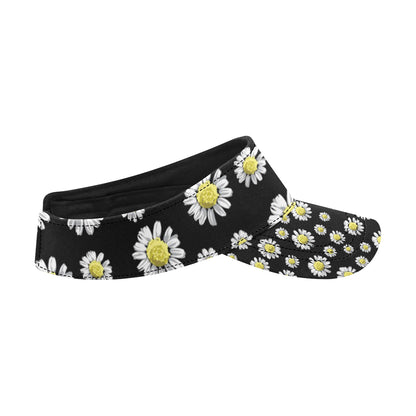 Daisy Pattern Print Design DS01 Unisex Sun Visor