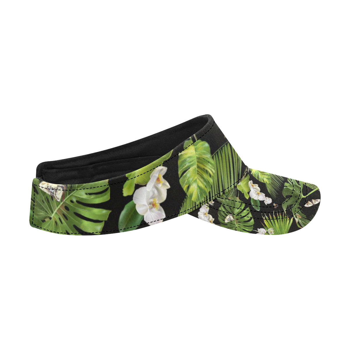 Tropical Flower Pattern Print Design TF026 Unisex Sun Visor