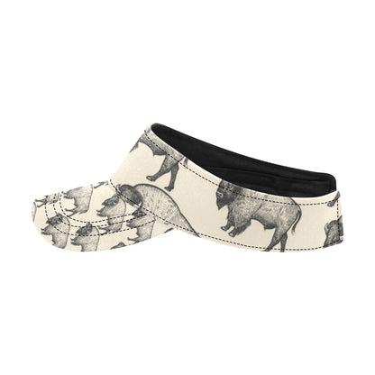 Bison Pattern Print Design 02 Unisex Sun Visor