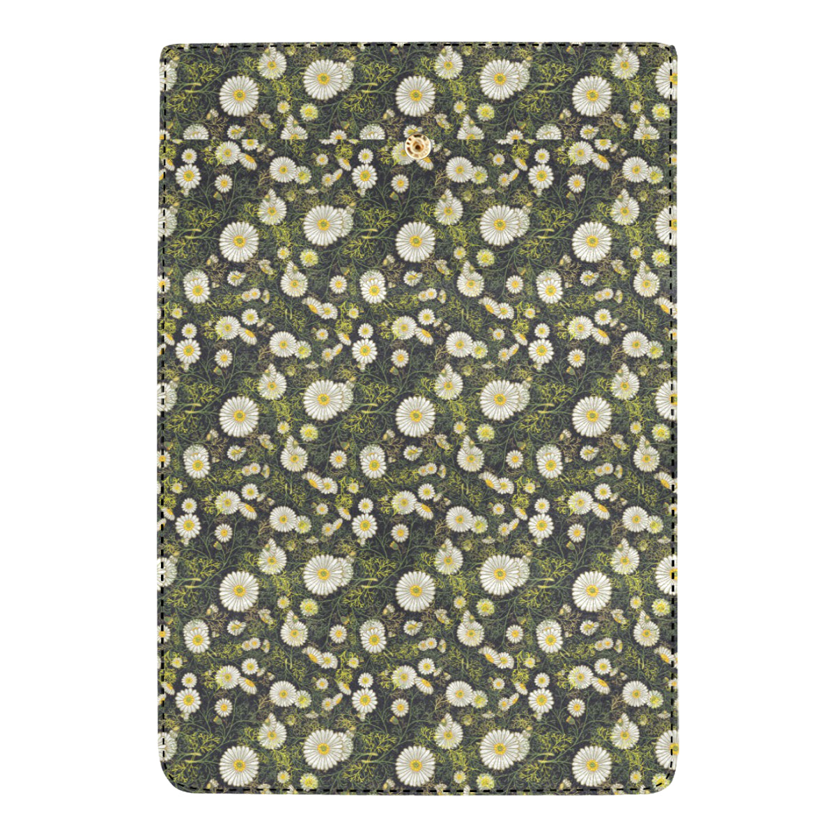 Daisy Pattern Print Design 03 Women's Trifold Wallet