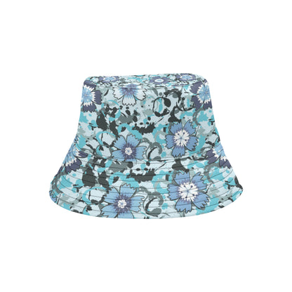 Carnations Pattern Print Design CN04 Unisex Bucket Hat