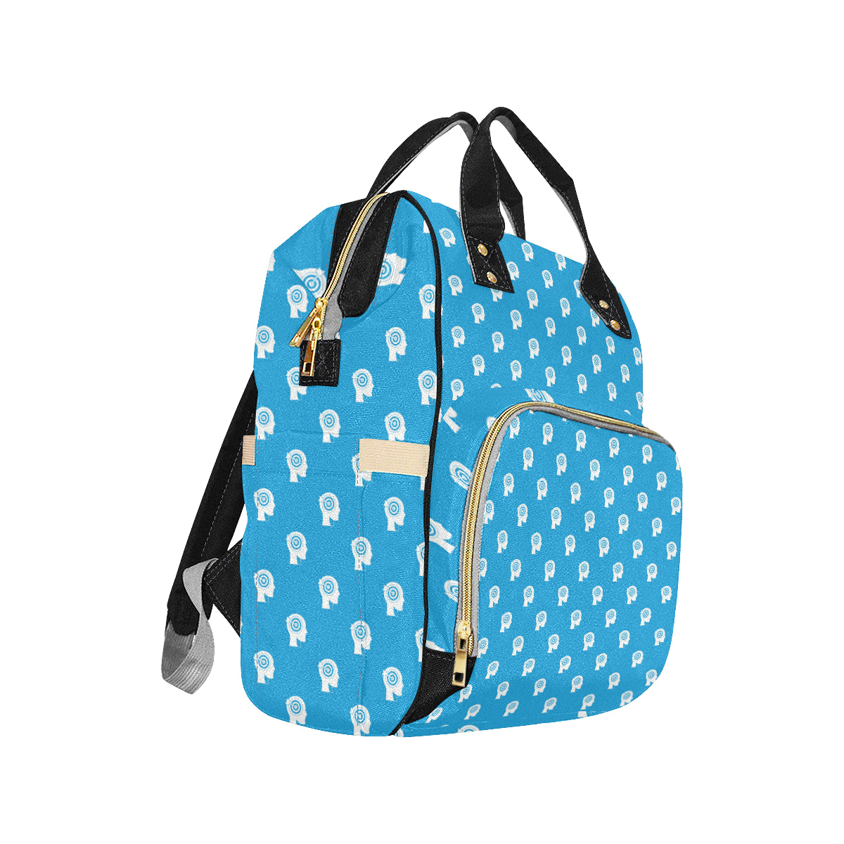 Psychology Pattern Print Design A03 Diaper Bag Backpack