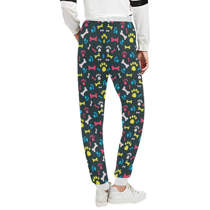 Paw Design Print Unisex Sweatpants