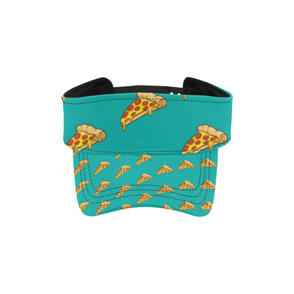 Pizza Pattern Print Design A03 Unisex Sun Visor