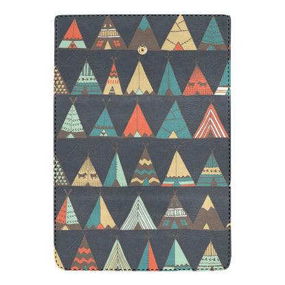 Tribal native american tent Aztec Women's Trifold Wallet