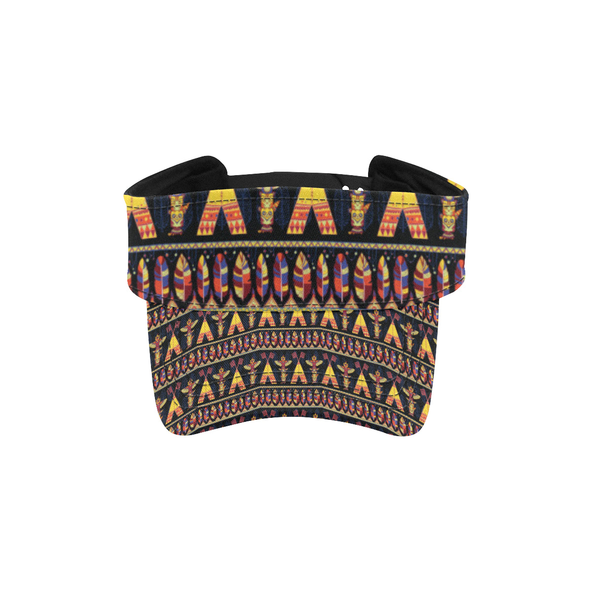 Totem Pole Design Unisex Sun Visor