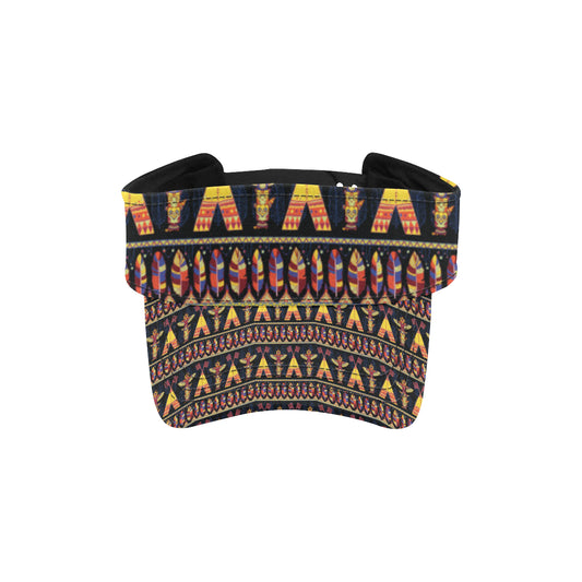 Totem Pole Design Unisex Sun Visor