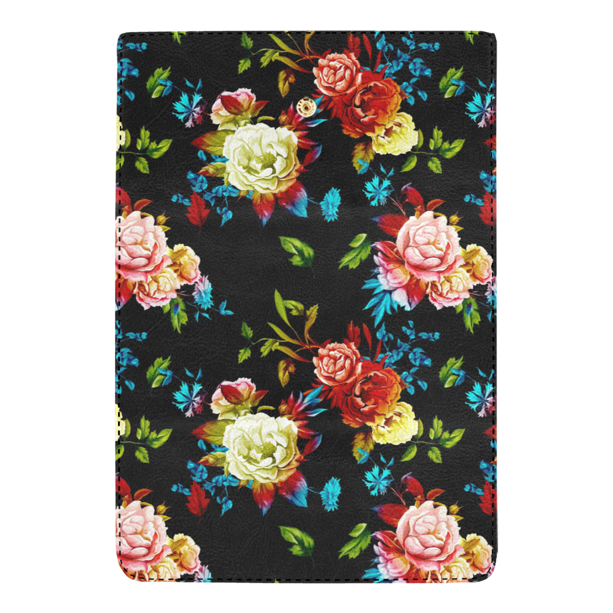 Peony Pattern Print Design PE07 Women's Trifold Wallet