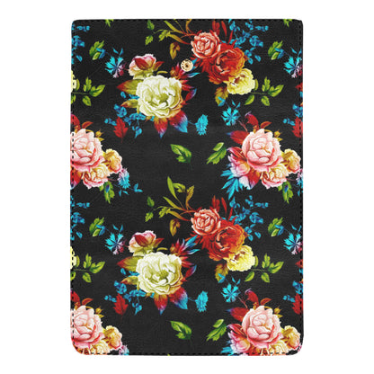 Peony Pattern Print Design PE07 Women's Trifold Wallet