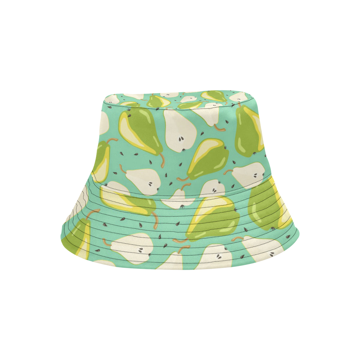 Pear Pattern Print Design PE04 Unisex Bucket Hat