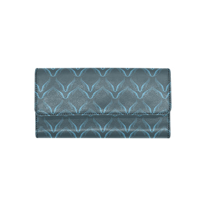 Angel Wings Pattern Print Design 04 Women's Trifold Wallet