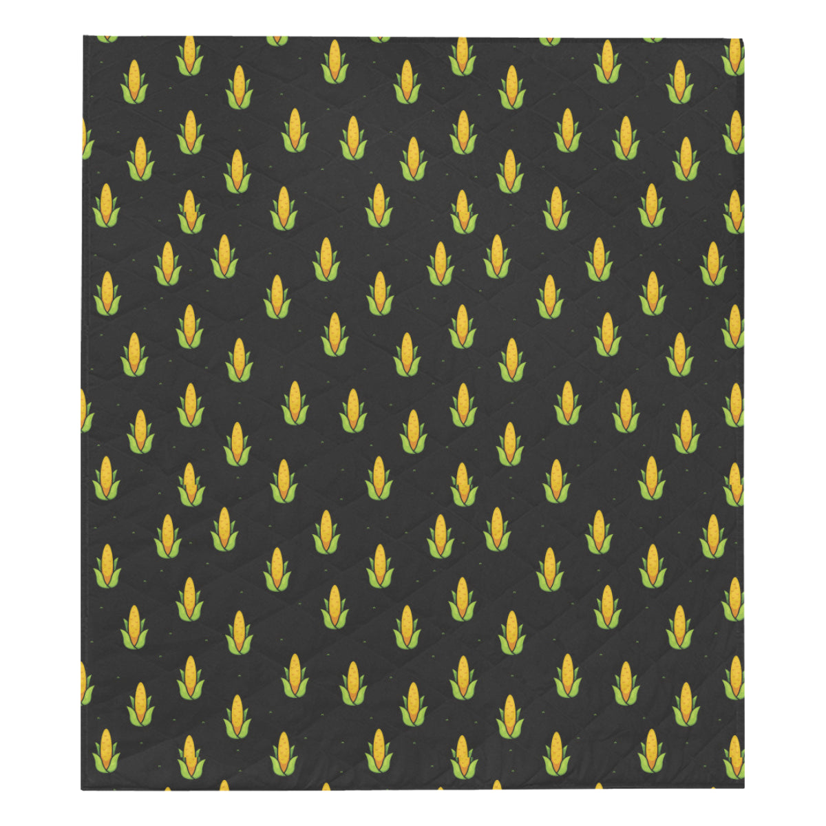 Corn Pattern Print Design 04 Premium Quilt