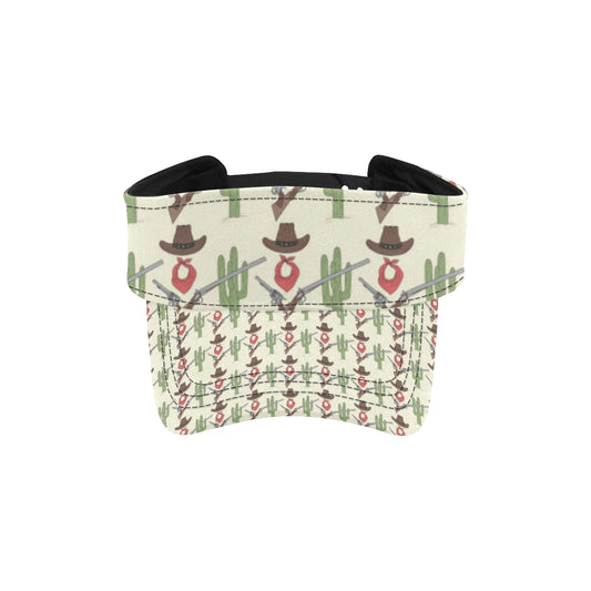Western Cowboy Print Unisex Sun Visor