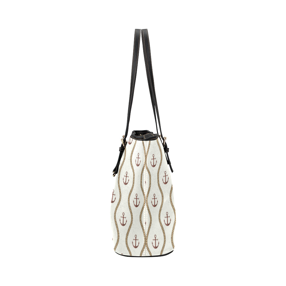 Anchor Classic Leather Tote Bag