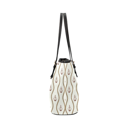 Anchor Classic Leather Tote Bag