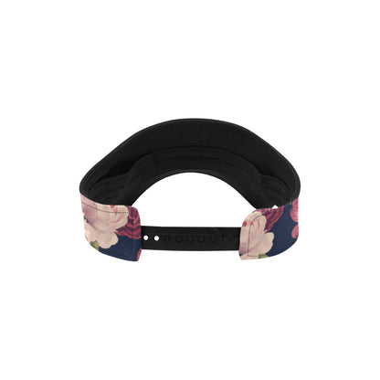 Peony Pattern Print Design PE03 Unisex Sun Visor