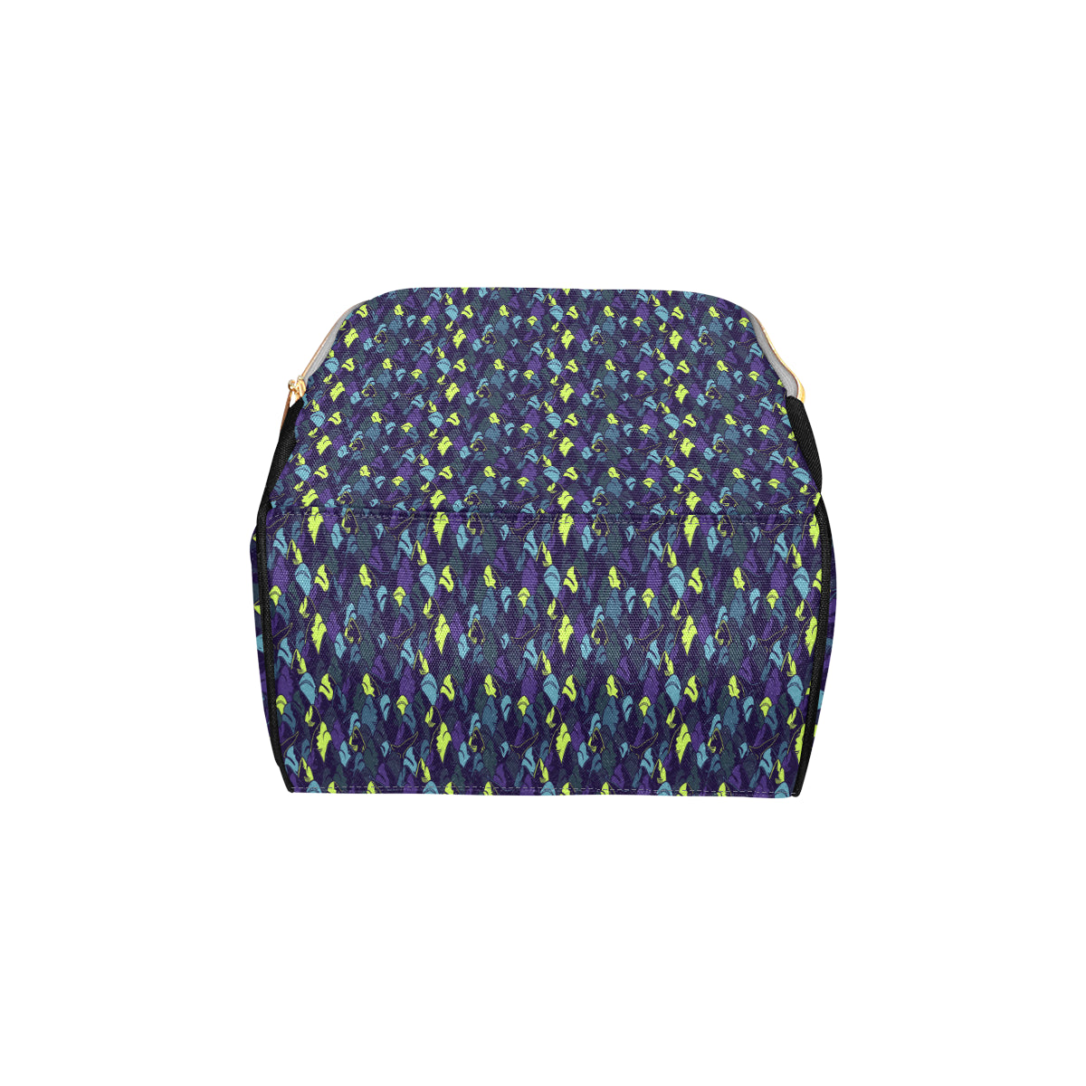 Shark Neon color Print Diaper Bag Backpack