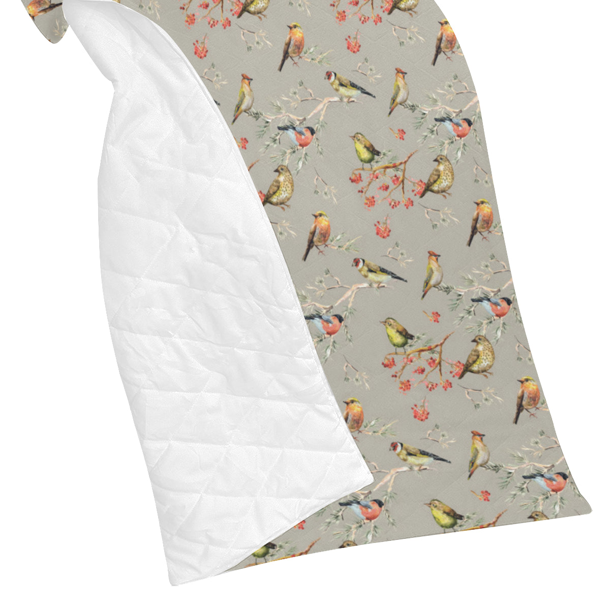 Birds Pattern Print Design 03 Premium Quilt