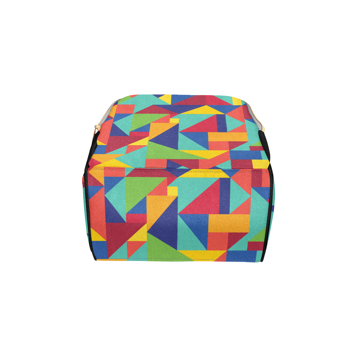 Mosaic Pattern Print Design 01 Diaper Bag Backpack