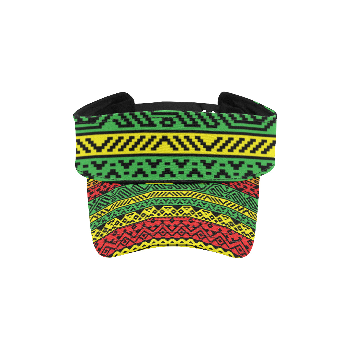 Rastafarian Pattern Print Design A02 Unisex Sun Visor