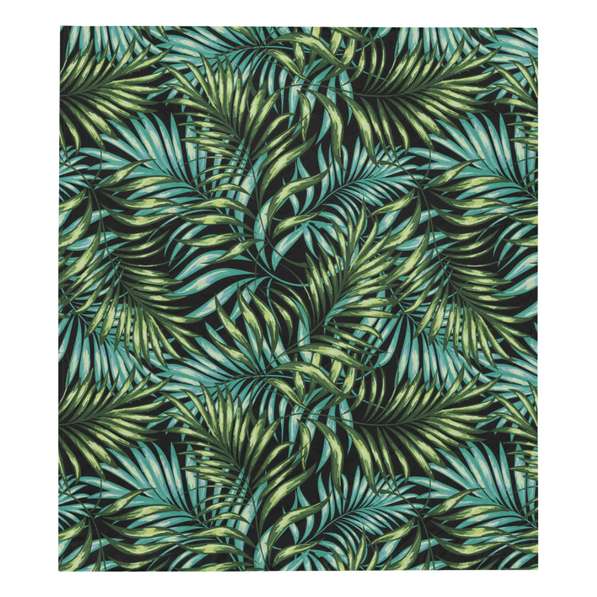 Tropical Flower Pattern Print Design TF08 Premium Quilt