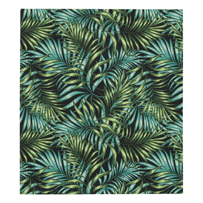 Tropical Flower Pattern Print Design TF08 Premium Quilt