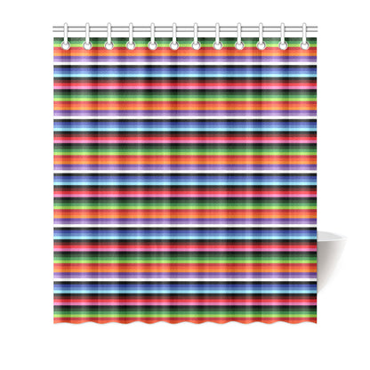 Serape Design Shower Curtain