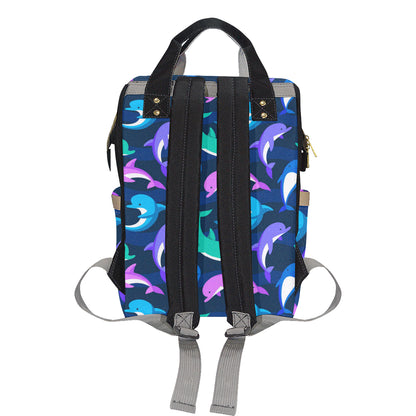 Dolphin Baby Diaper Bag Backpack