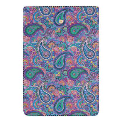 Paisley Colorful Pattern Print Design A02 Women's Trifold Wallet