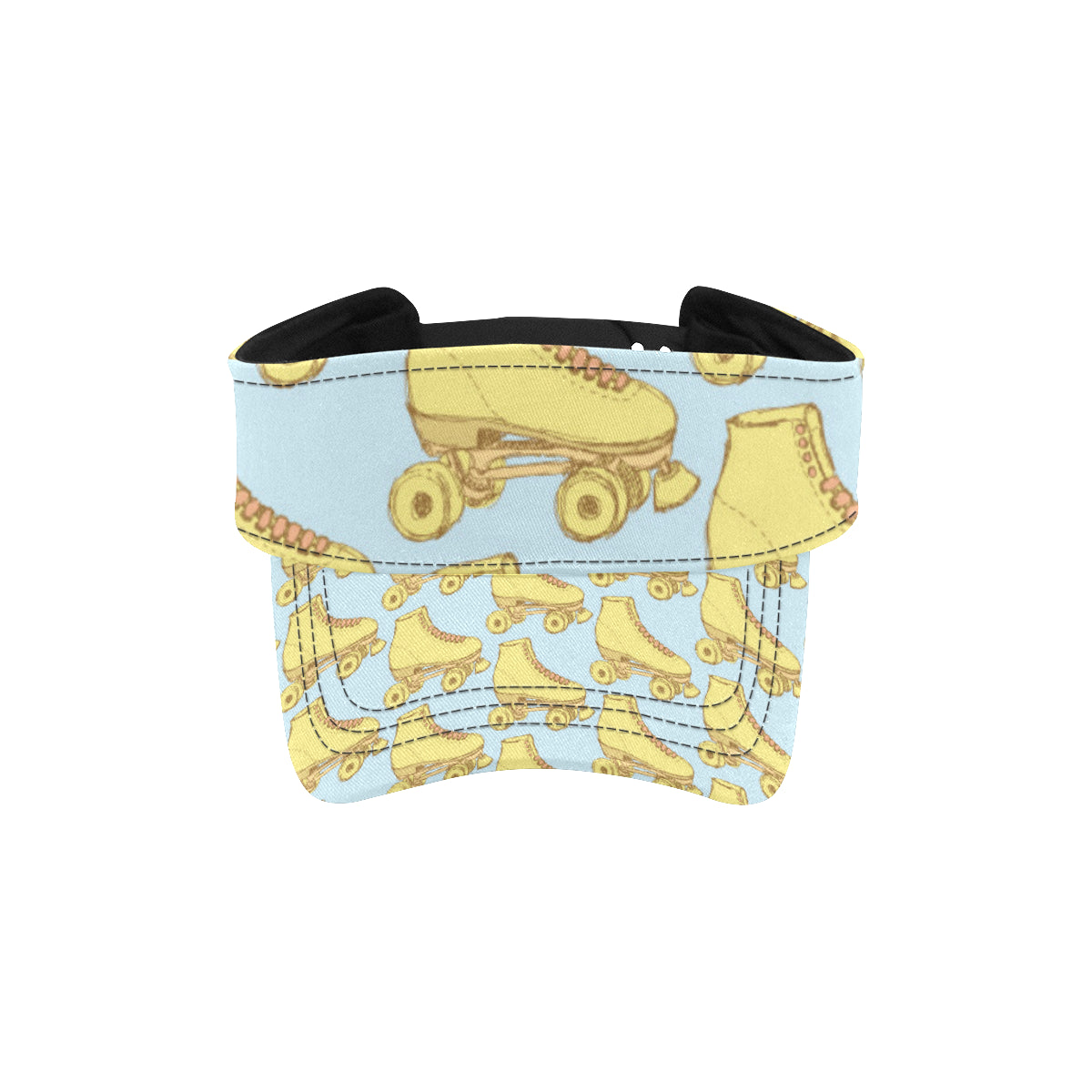 Roller skate Pattern Print Design A03 Unisex Sun Visor