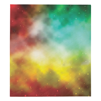 Nebula Pattern Print Design A04 Premium Quilt