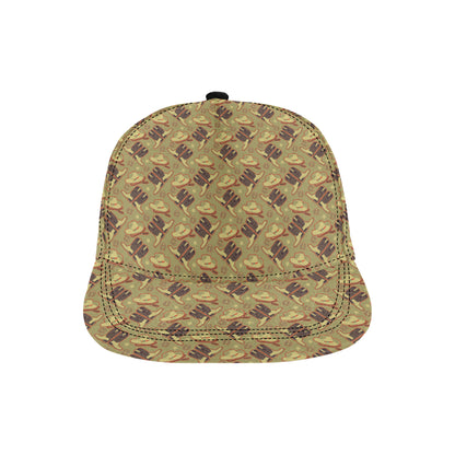 Western Cowboy Themed Snapback Cap