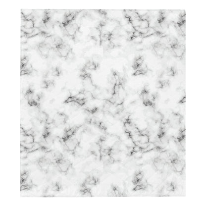 Marble Pattern Print Design 01 Premium Quilt