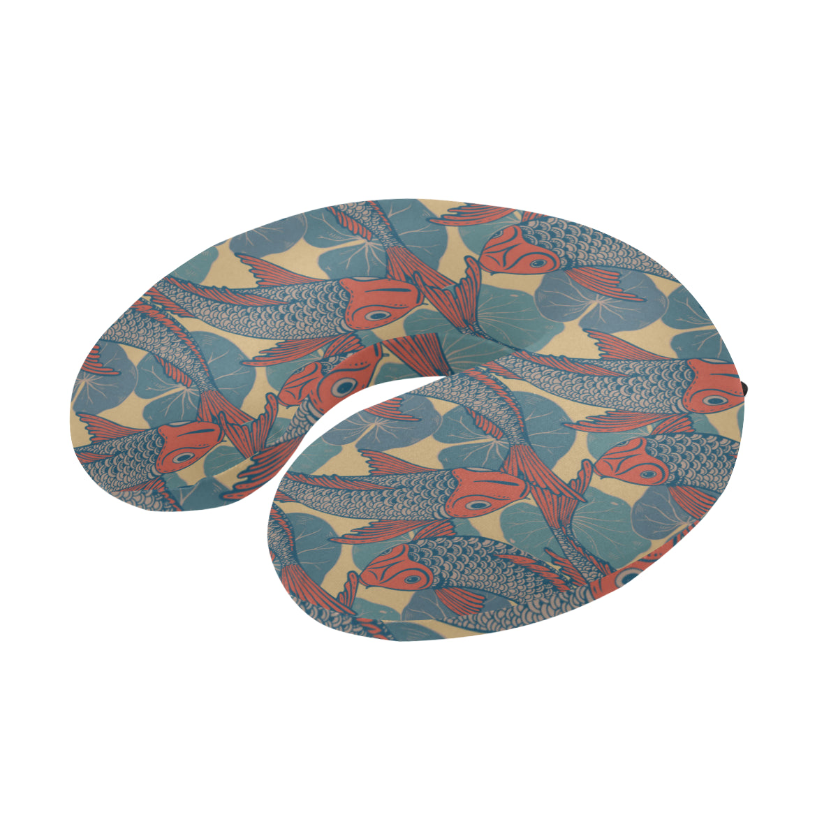 Pisces Pattern Print Design A01 U-Shaped Travel Neck Pillow