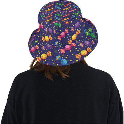 Candy Pattern Print Design CA06 Unisex Bucket Hat