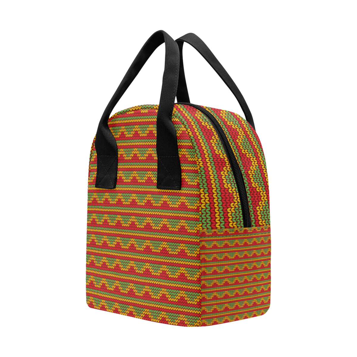 Rasta Reggae Color Print Insulated Lunch Bag