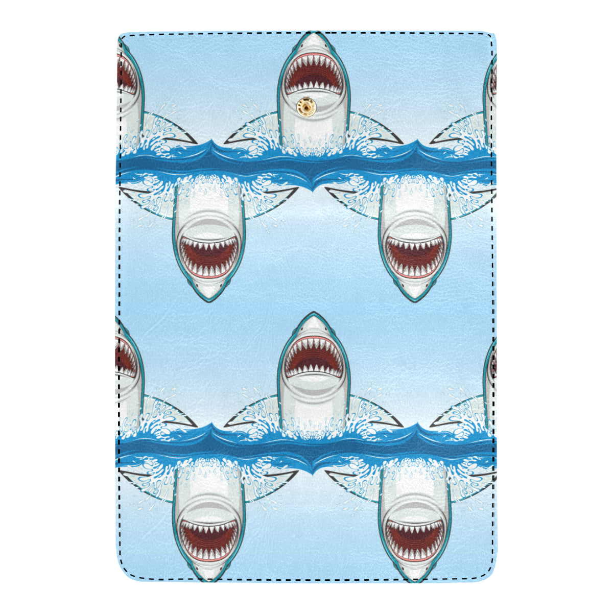 Shark Bite Women's Trifold Wallet