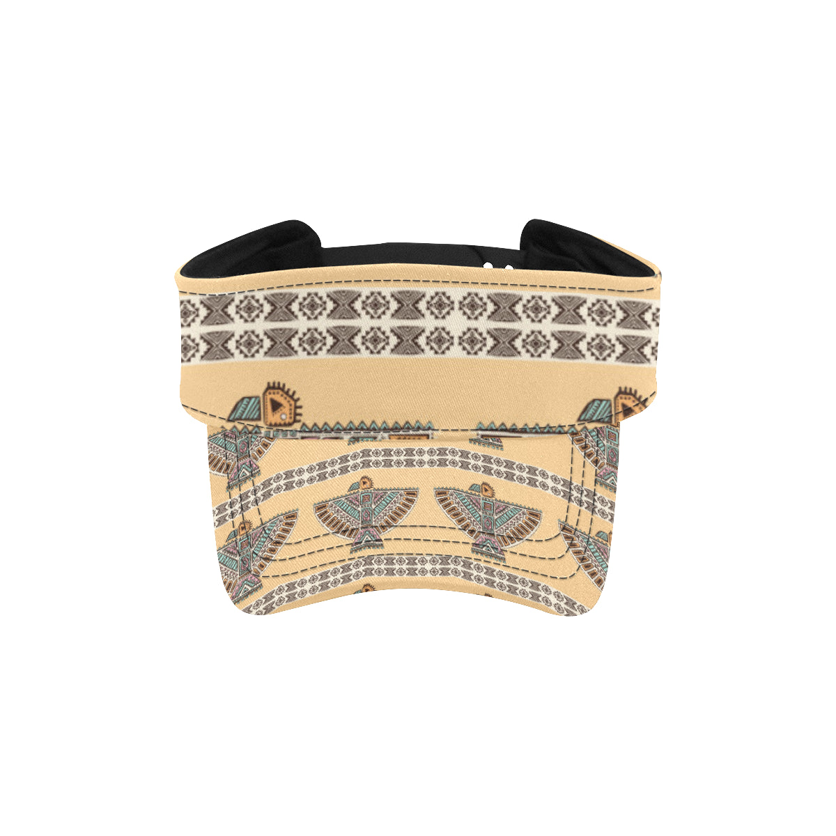 Native American Eagle Pattern Unisex Sun Visor