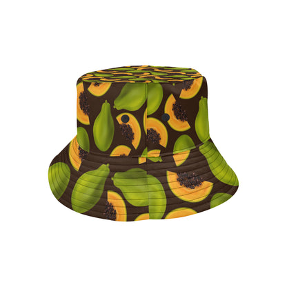 Papaya Pattern Print Design PP04 Unisex Bucket Hat