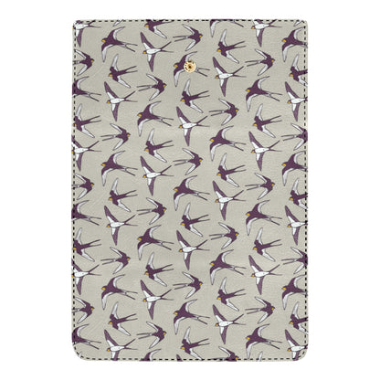 Swallow Bird Pattern Print Design 03 Women's Trifold Wallet