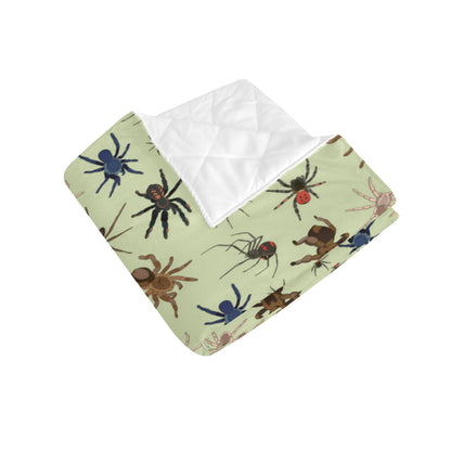 Tarantula Pattern Print Design 02 Premium Quilt