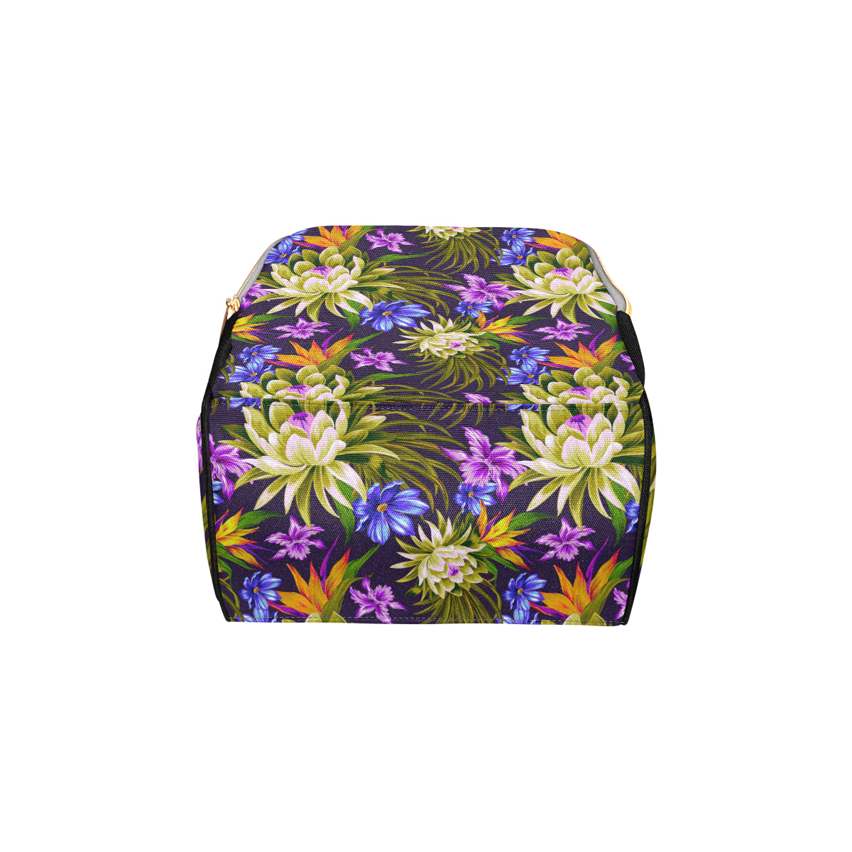 Water Lily Pattern Print Design WL08 Diaper Bag Backpack