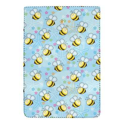 Bee Pattern Print Design BEE03 Women's Trifold Wallet