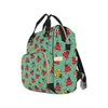 Ladybug Pattern Print Design 02 Diaper Bag Backpack