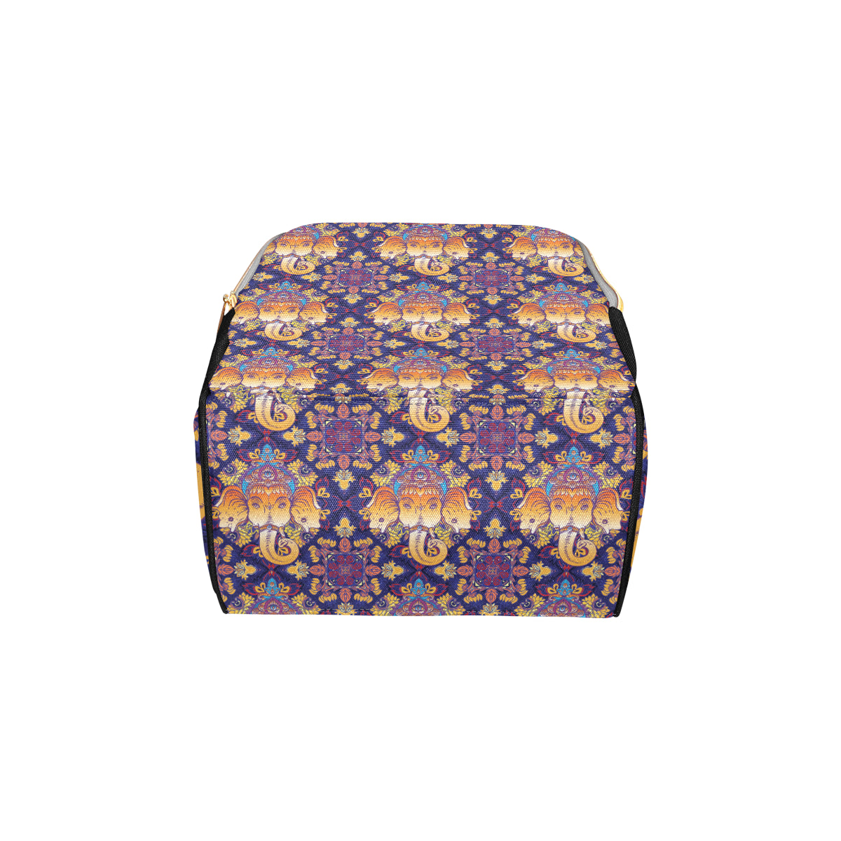 Ganesha Pattern Print Design 01 Diaper Bag Backpack