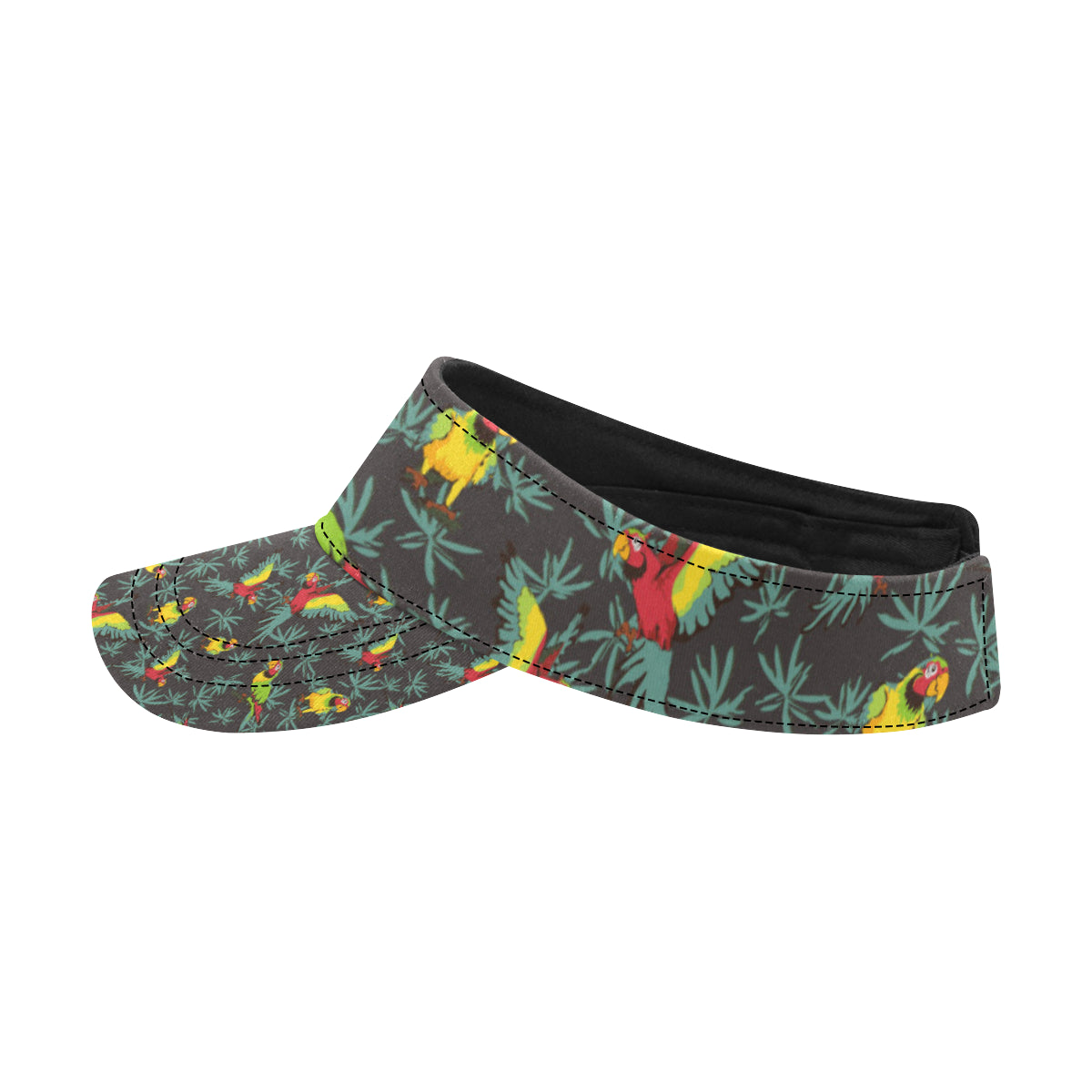 Parrot Themed Print Unisex Sun Visor